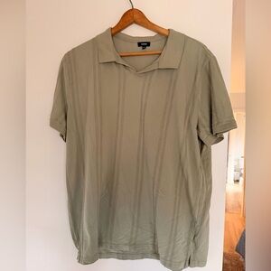 Express Men’s Sage Green Polo